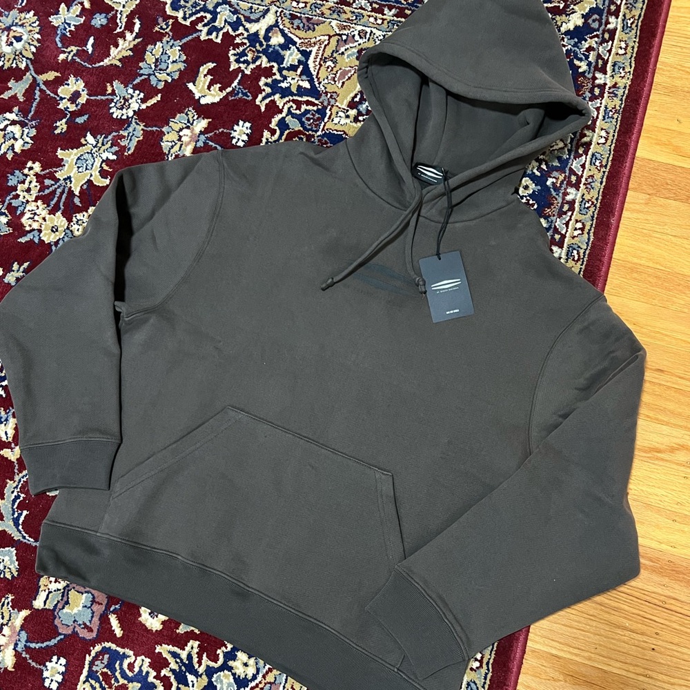 Harley Davidson (Bar & Shield) Grey Hoodie Size S